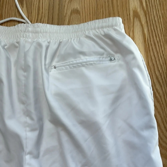Vintage White Wilson Tracksuit Zip Up Jacket Coat Drawstring Pants - Picture 12 of 12